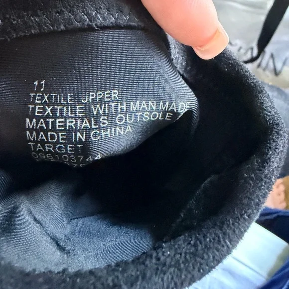 Target Black Heeled Boots with Floral Embellishments - Picture 6 of 6